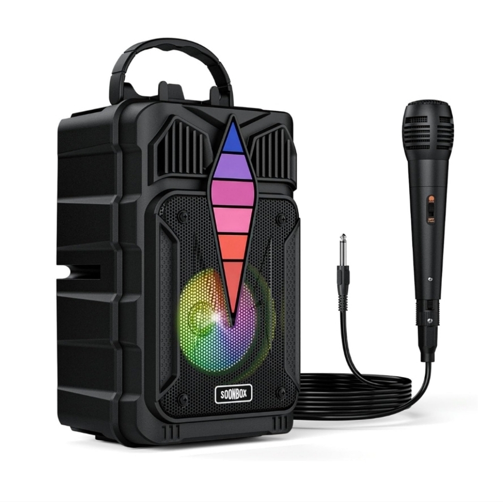Portable Wireless Speaker With Mic